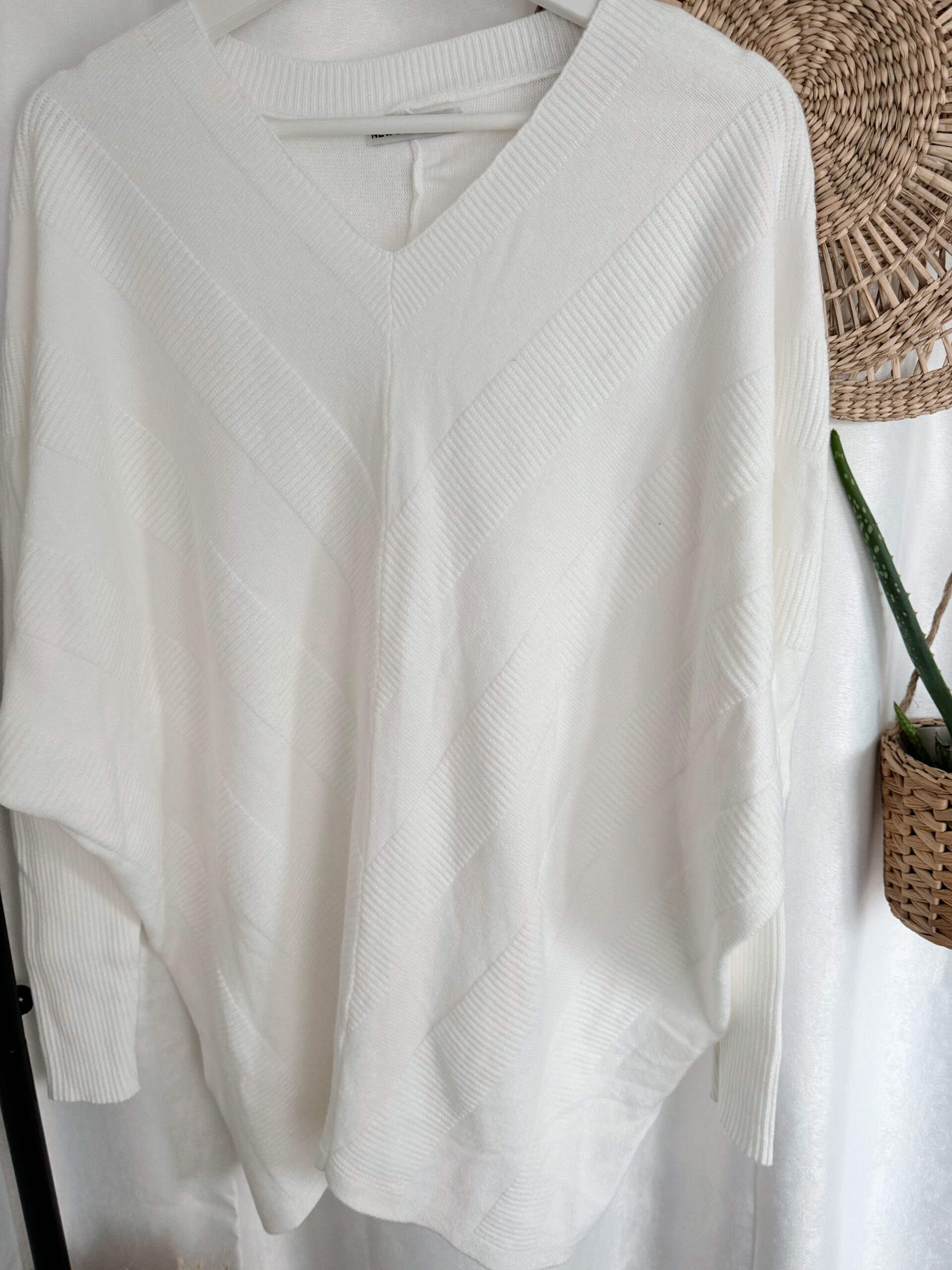 Pullover Kleid 0190 in grau, pink, Khaki , camel , weiß - Image 5